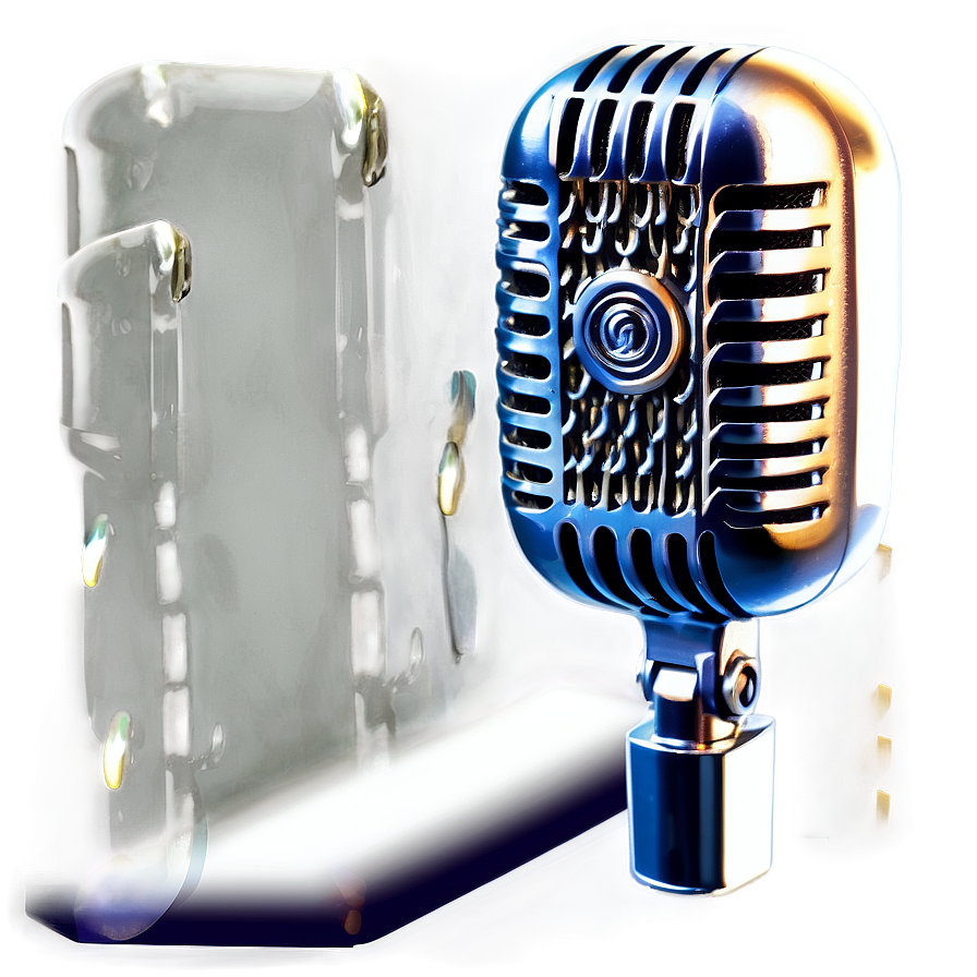 Sleek Radio Microphone Png 76 PNG image