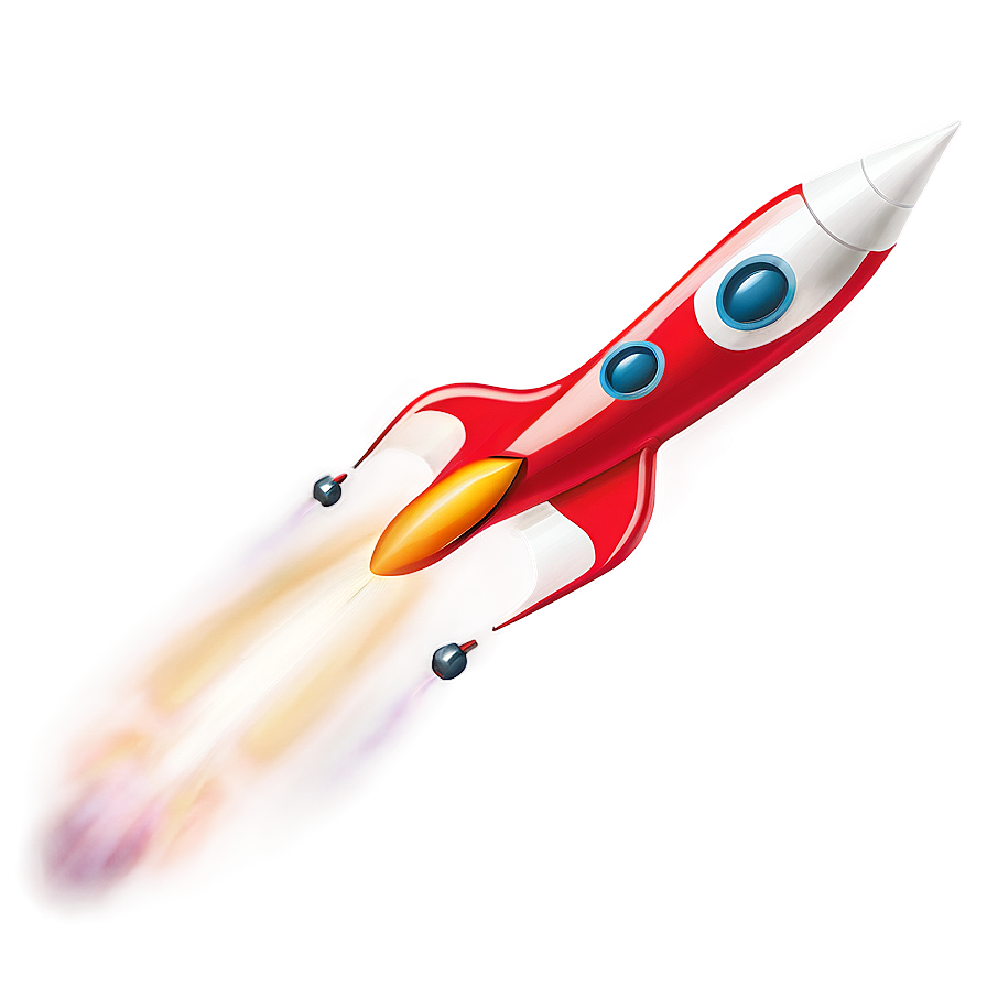 Sleek Rocketship Png 06132024 PNG image