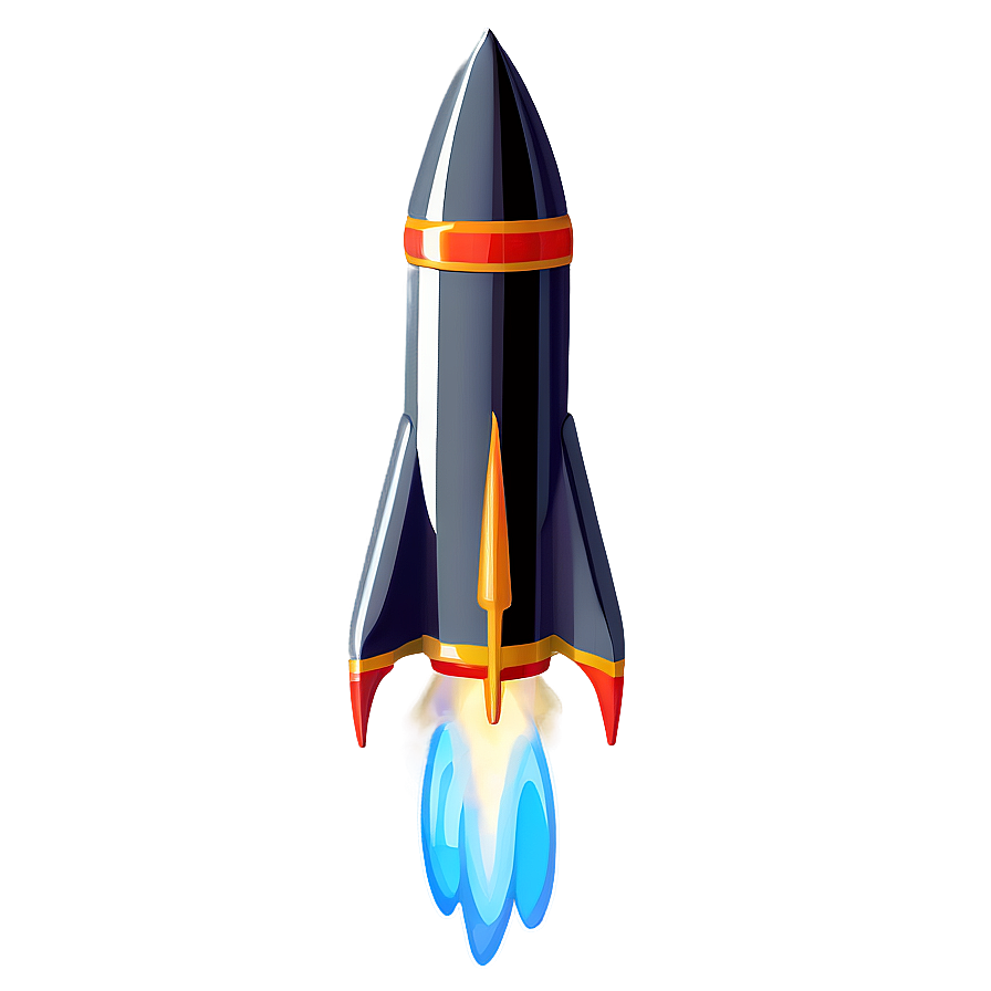 Sleek Rocketship Png 10 PNG image