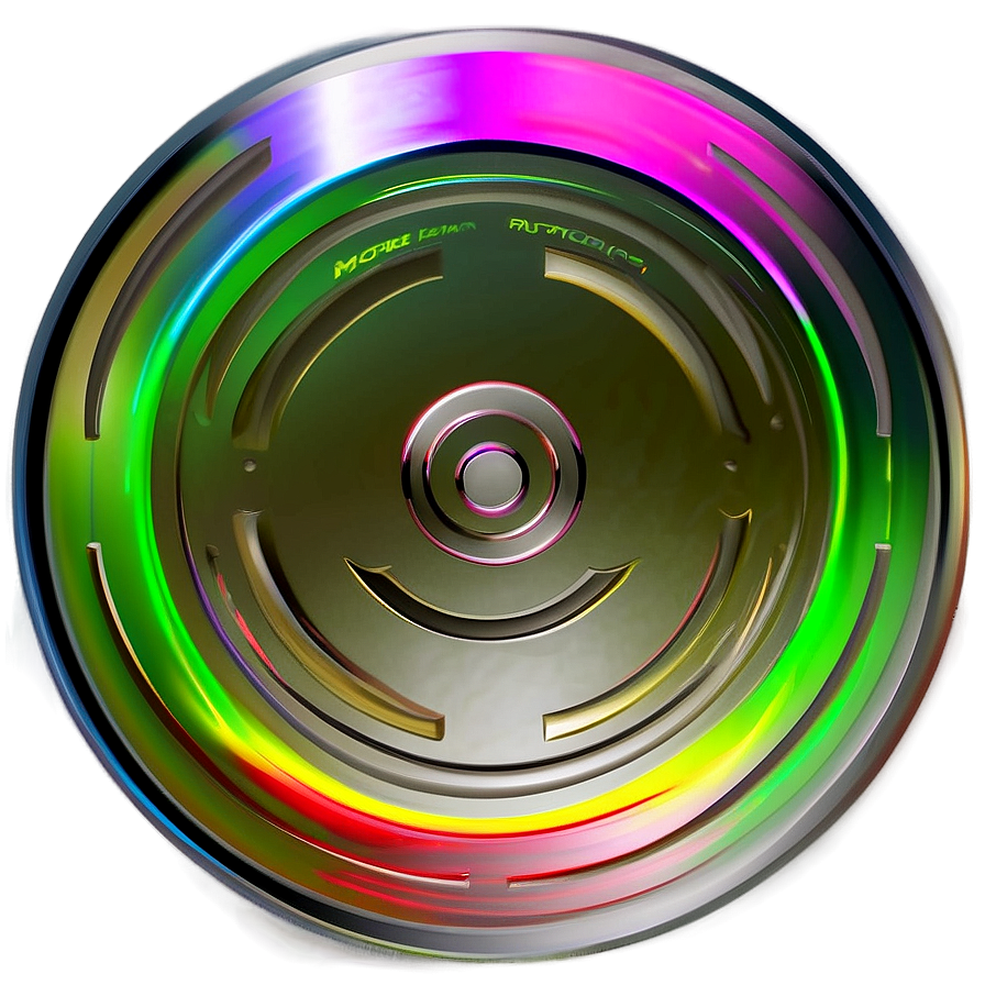 Sleek Silver Disc Png 06132024 PNG image