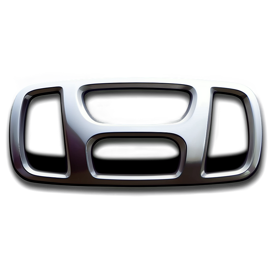 Sleek Silver Honda Logo Png Psq24 PNG image