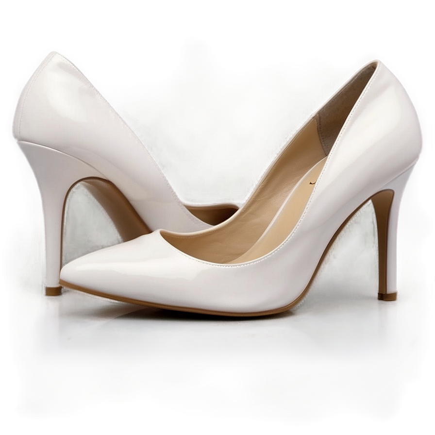 Sleek White Heels Png 47 PNG image