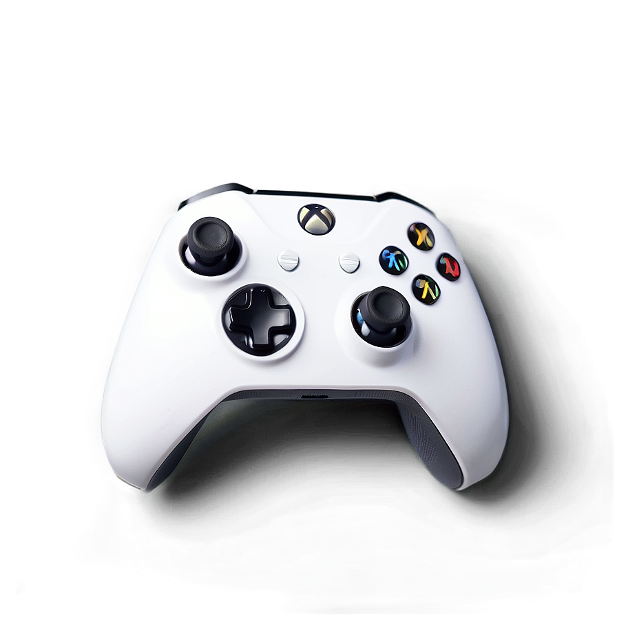 Sleek Xbox Controller White Png Nmy39 PNG image