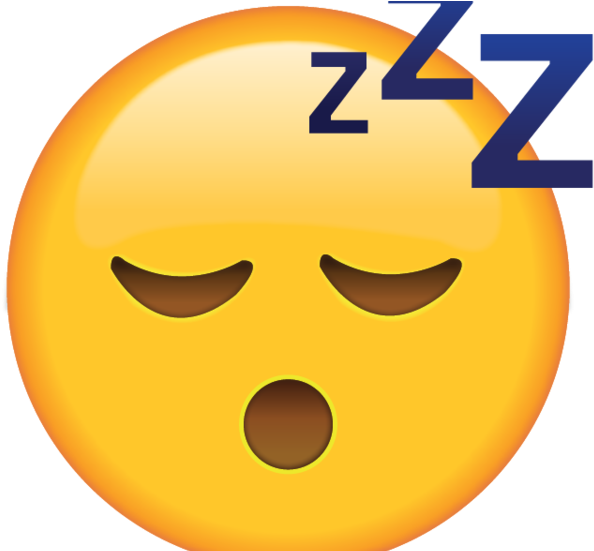 Sleepy Emoji Graphic PNG image
