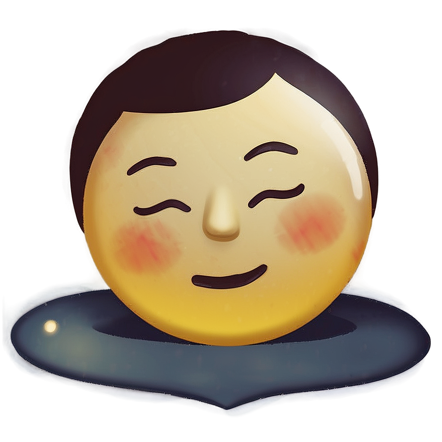 Sleepy Night Emoji Png Glh PNG image