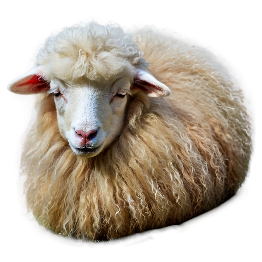 Sleepy Sheep Png Gjj PNG image