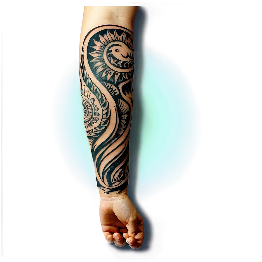 Sleeve Tattoo Fillers Png Qit PNG image