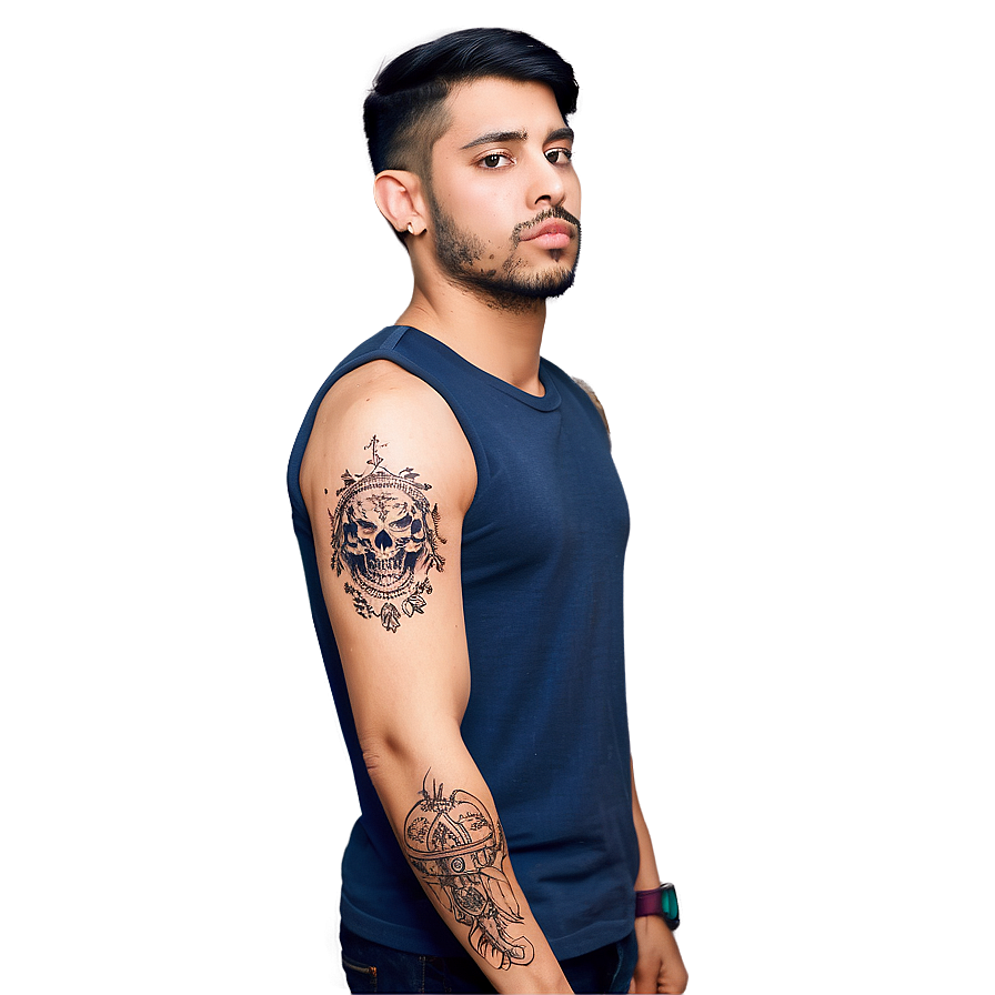 Sleeve Tattoo Ideas For Men Png Bge PNG image