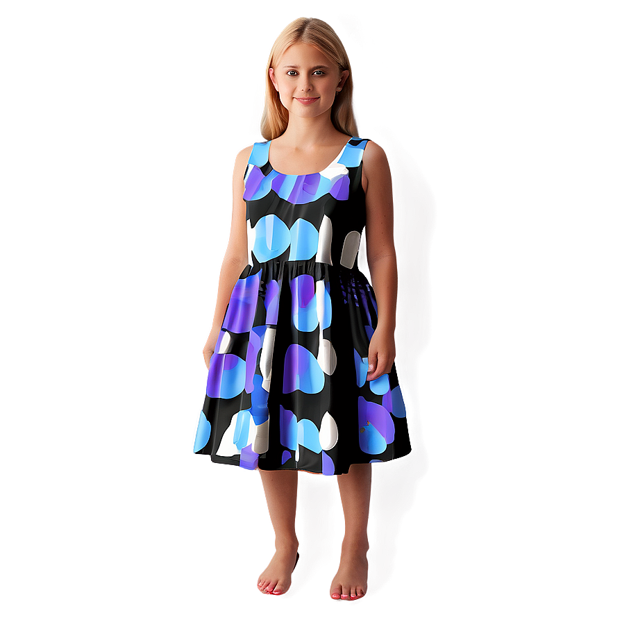 Sleeveless Sundress Png 05232024 PNG image