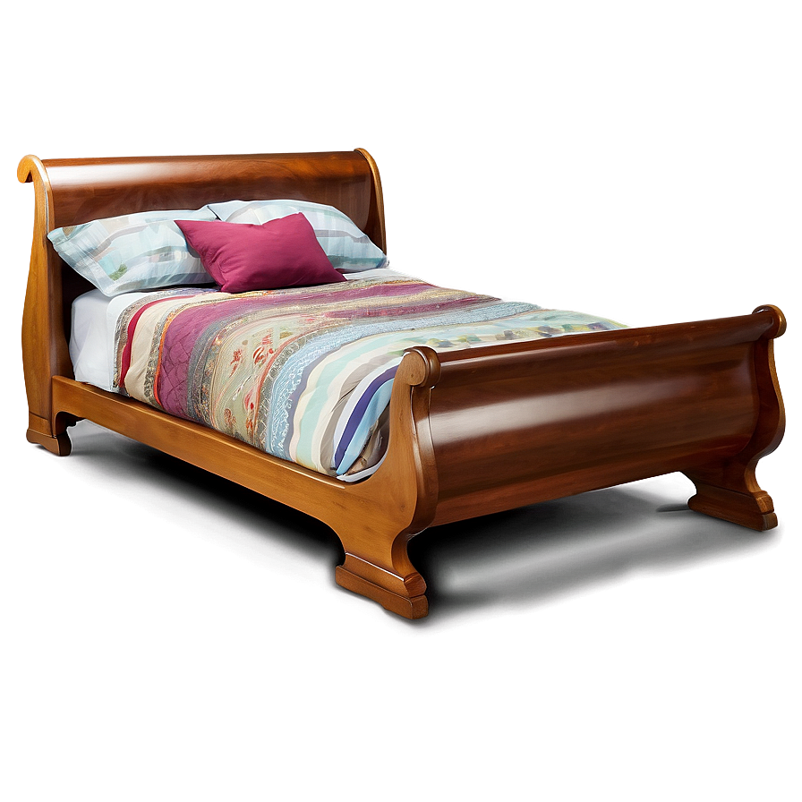 Sleigh Bed Design Png Xcn47 PNG image