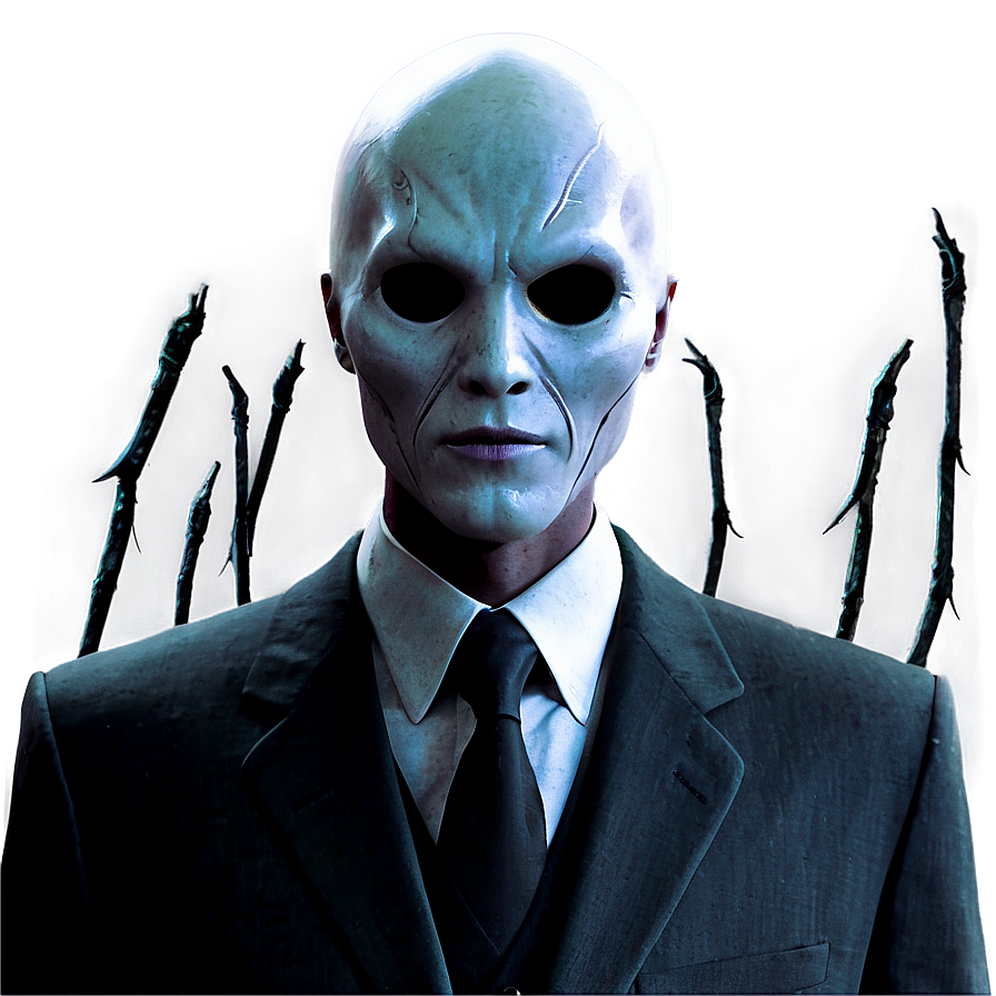 Slender Man Apparition Png 76 PNG image