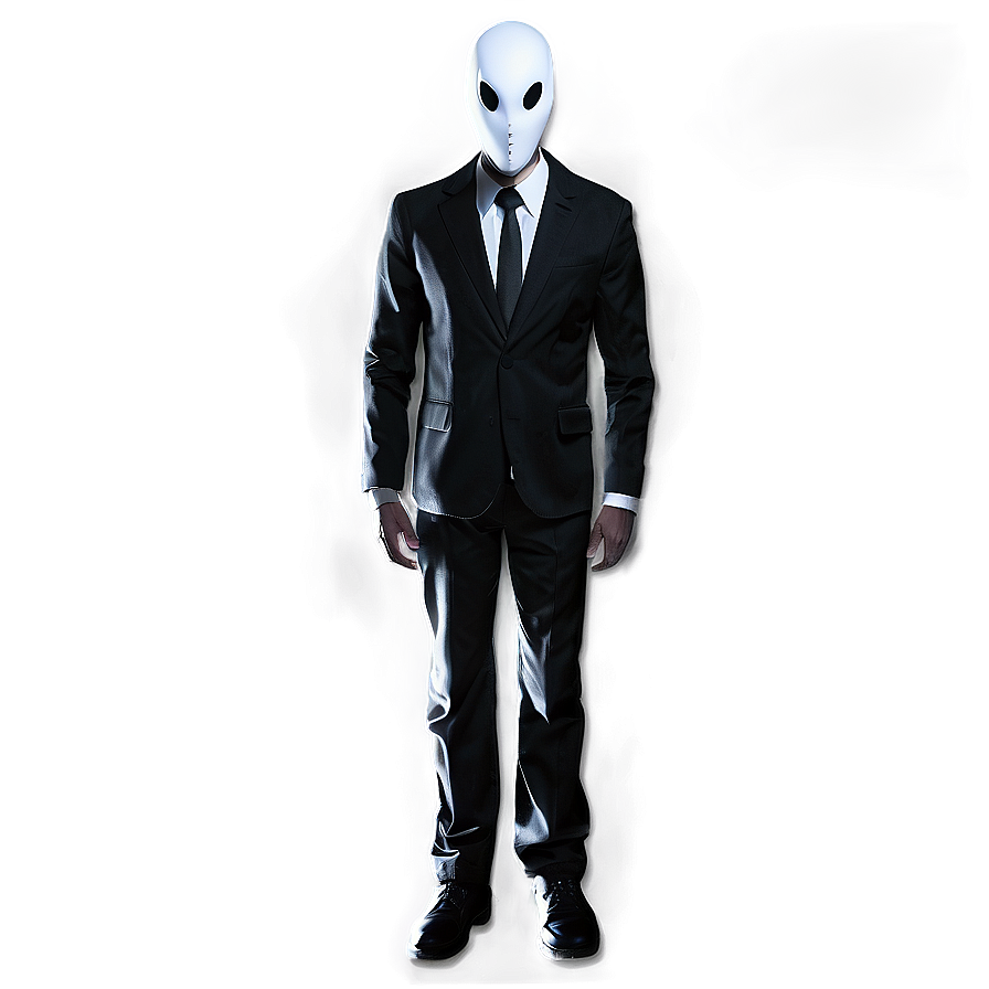 Slender Man In Darkness Png Ebq6 PNG image