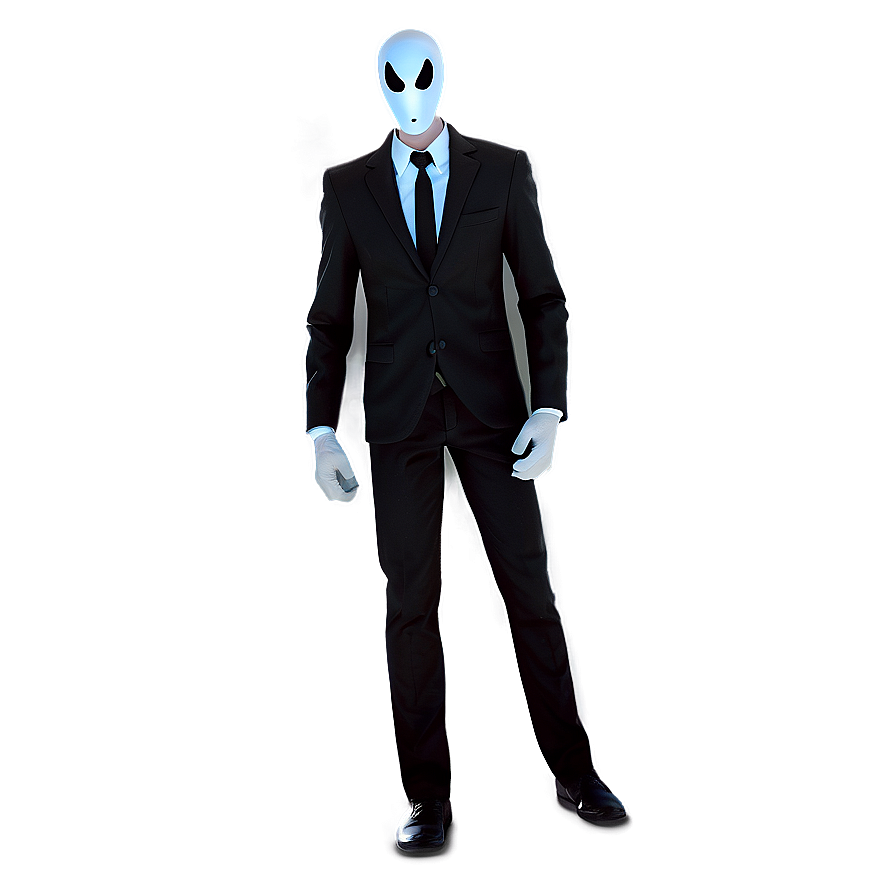 Slender Man In Darkness Png Nej68 PNG image