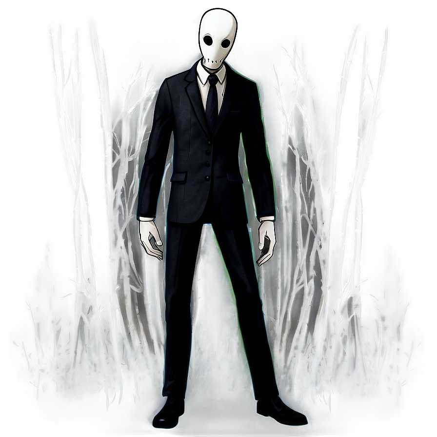 Slender Man Nightmare Png 05252024 PNG image