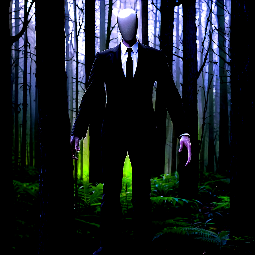 Slender Man Stalking Png Vqo81 PNG image