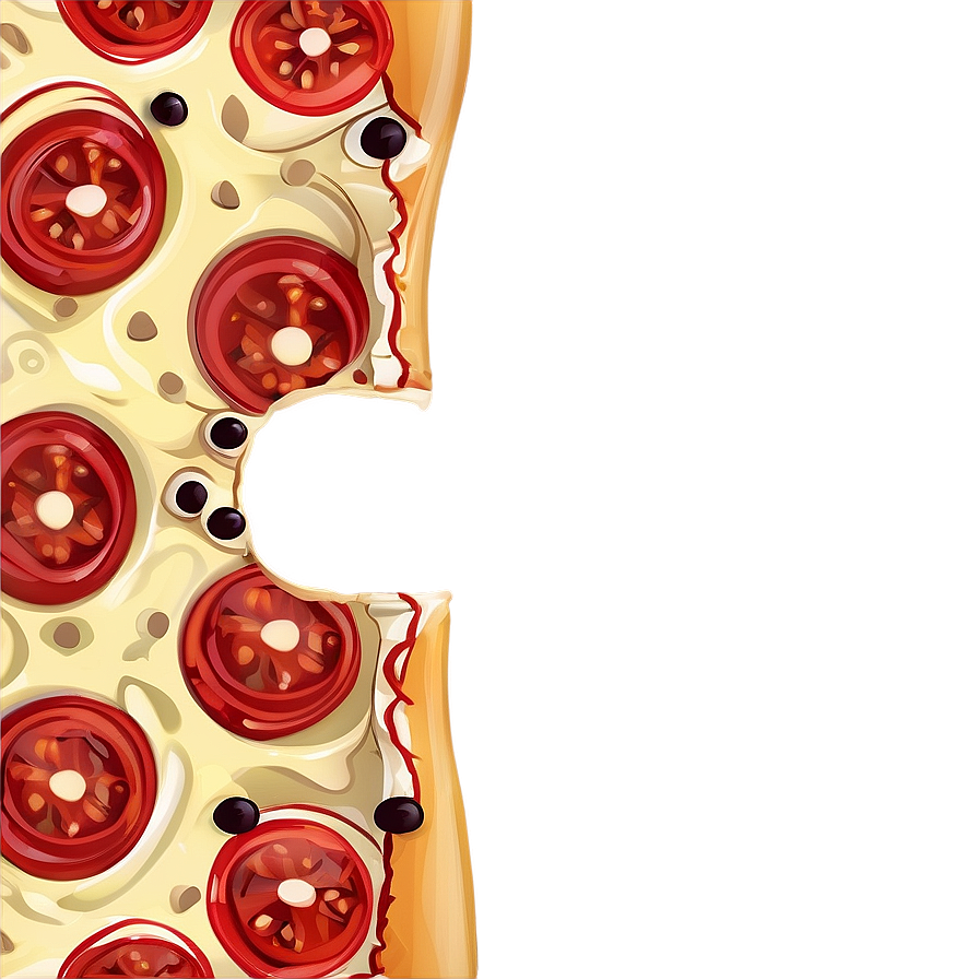 Slice Of Pizza Cartoon Png 06272024 PNG image