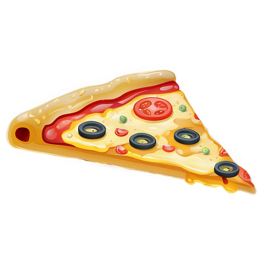 Slice Of Pizza Vector Png 06262024 PNG image