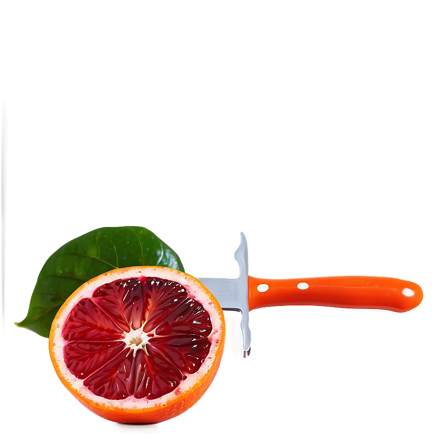 Sliced Blood Orange Side View Png 66 PNG image