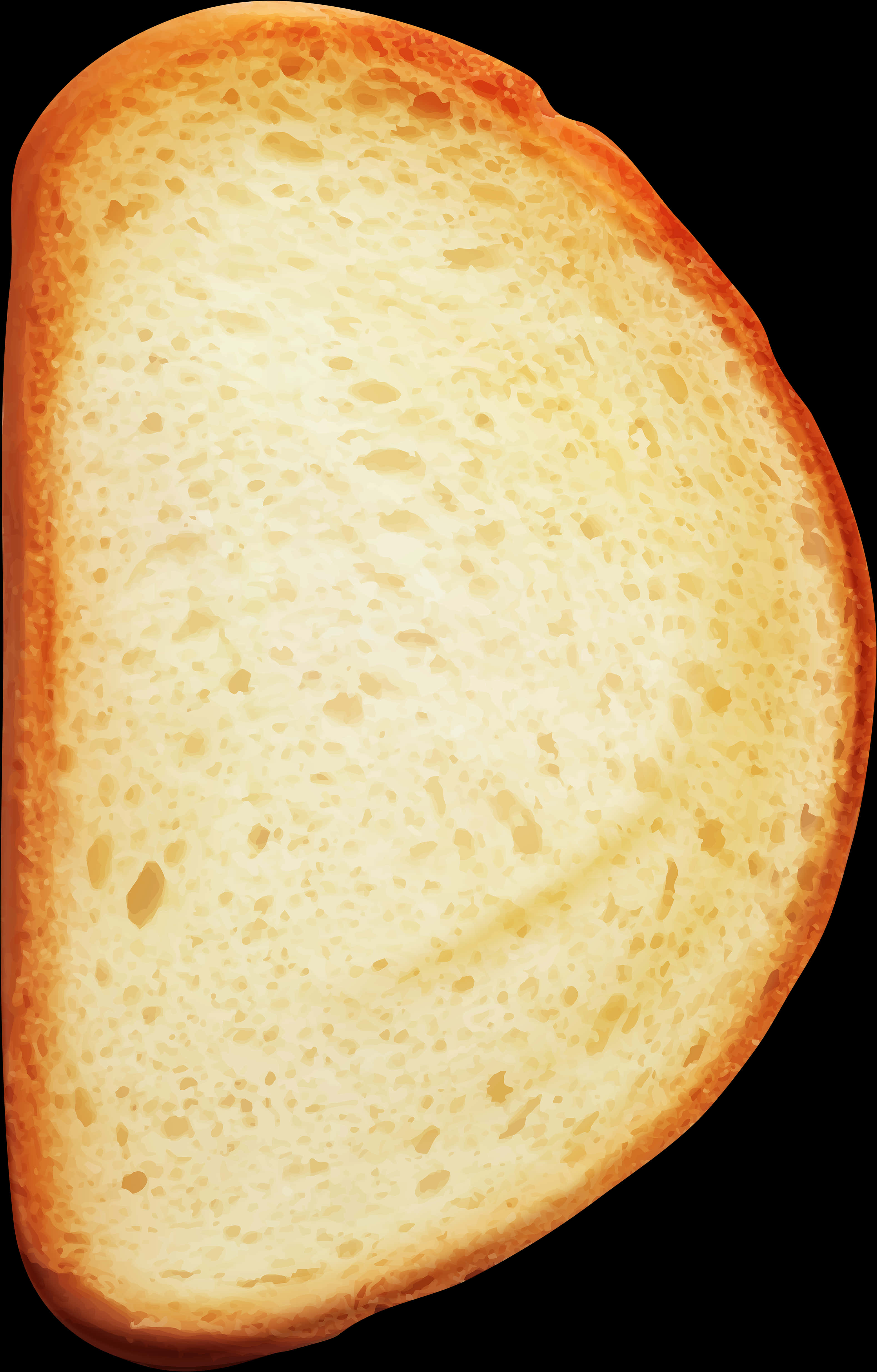 Sliced Bread Closeup PNG image