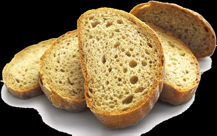 Sliced Bread Isolated Background PNG image