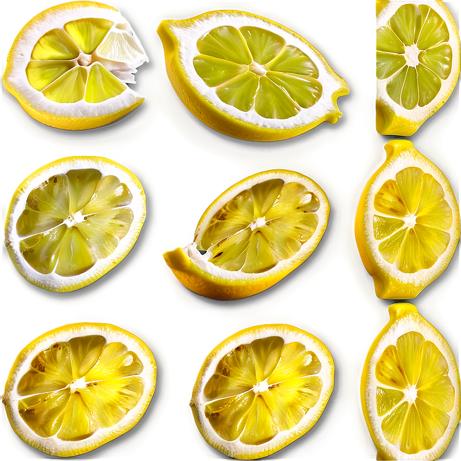 Sliced Lemons Png Maa71 PNG image