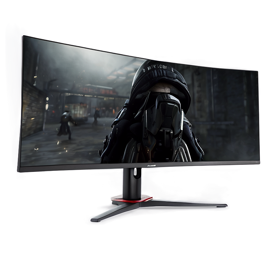 Slim Bezel Gaming Monitor Png 06212024 PNG image