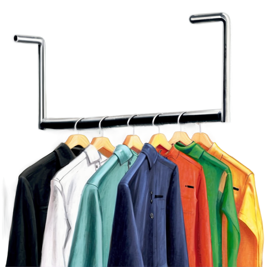 Slim Clothes Rack Png 06272024 PNG image