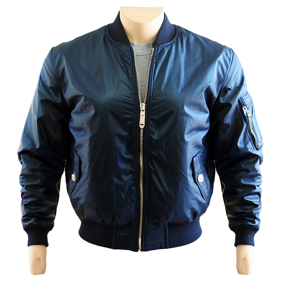 Slim Fit Bomber Jacket Sleek Png Ure57 PNG image