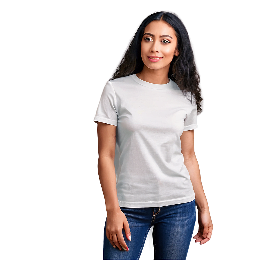 Slim Fit T Shirt Mockup Png 18 PNG image