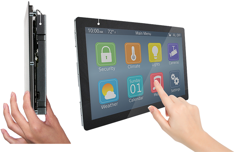 Slim Profile Touchscreen Tablet PNG image