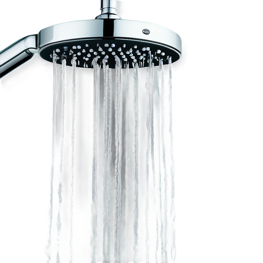 Slimline Shower Head Png 06262024 PNG image