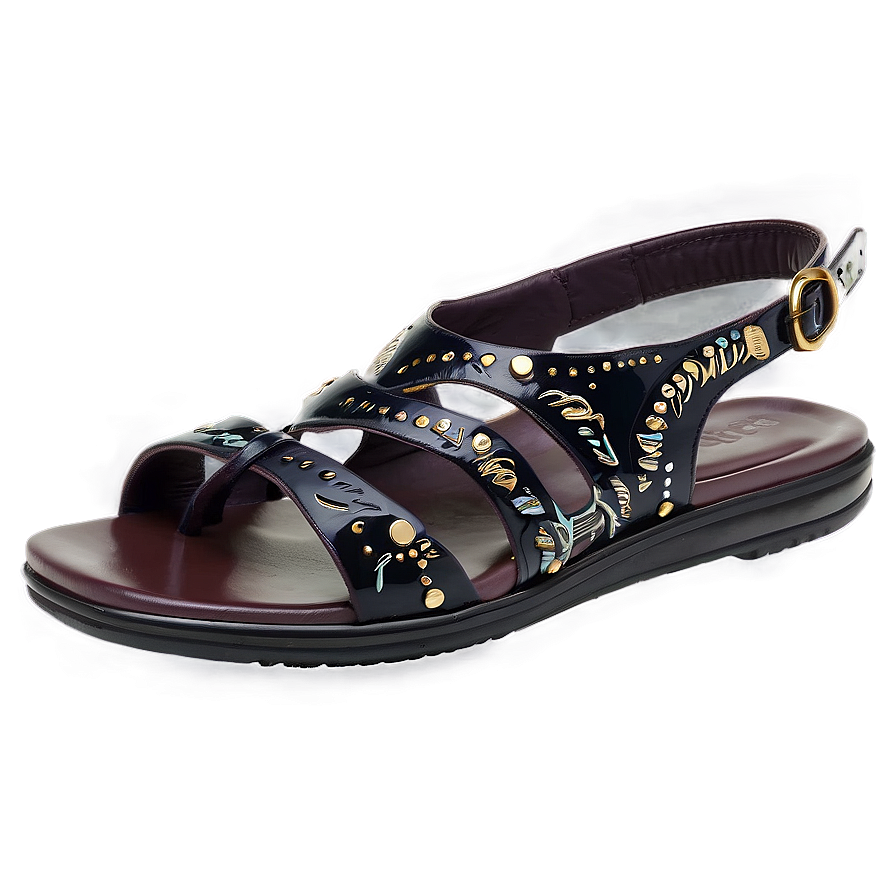 Slingback Sandals Sophisticated Png Doi PNG image