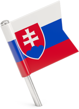 Slovakia Flag Waving PNG image