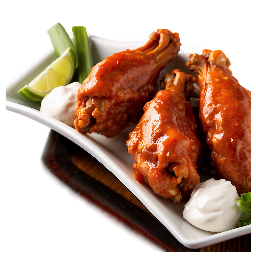 Slow Cooker Buffalo Wings Png 06282024 PNG image