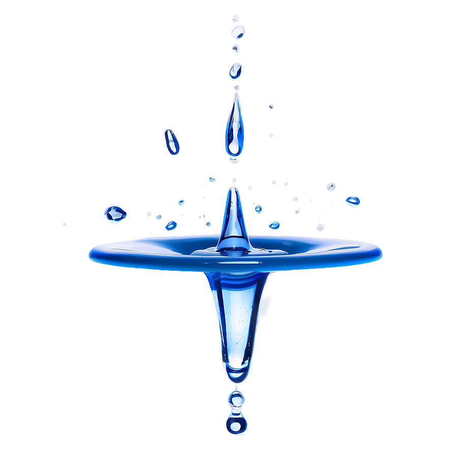 Slow Motion Water Drip Png Wue91 PNG image