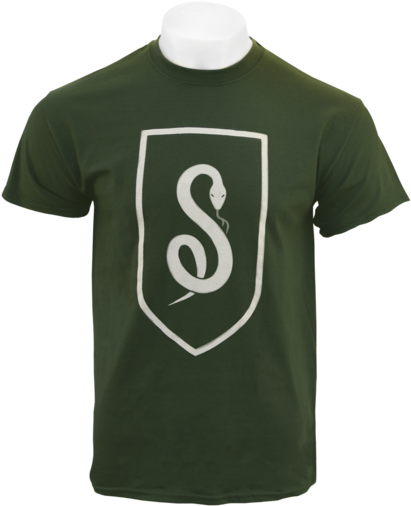 Slytherin Crest T Shirt Design PNG image