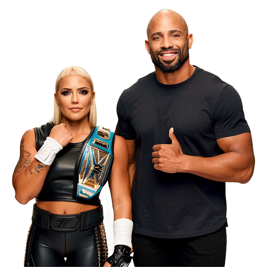 Smackdown Championship Celebrations Png 06252024 PNG image