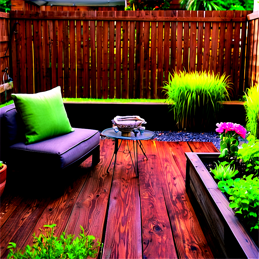 Small Backyard Makeover Png Wnn PNG image