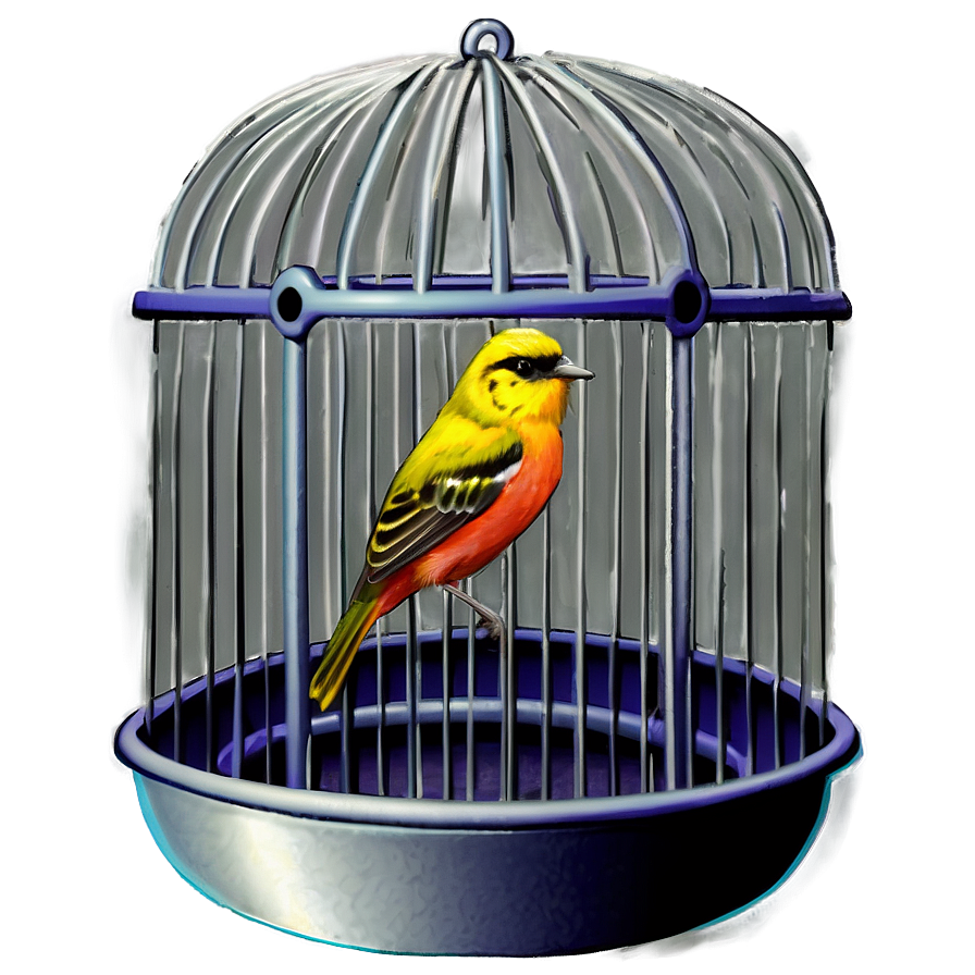 Small Bird Cage Png 06122024 PNG image