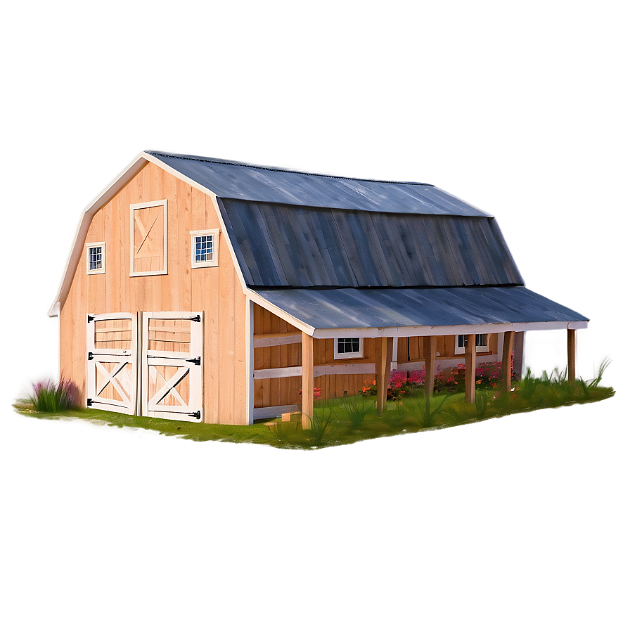 Small Cozy Barn Png Cwk24 PNG image