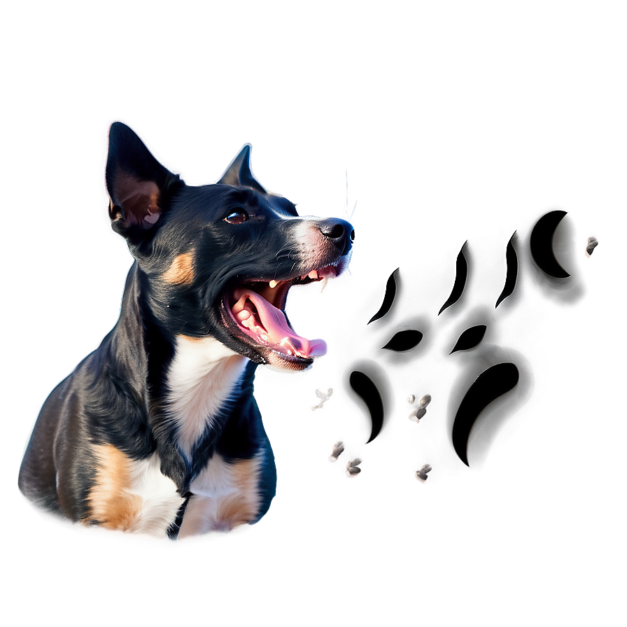 Small Dog Barking Png 31 PNG image