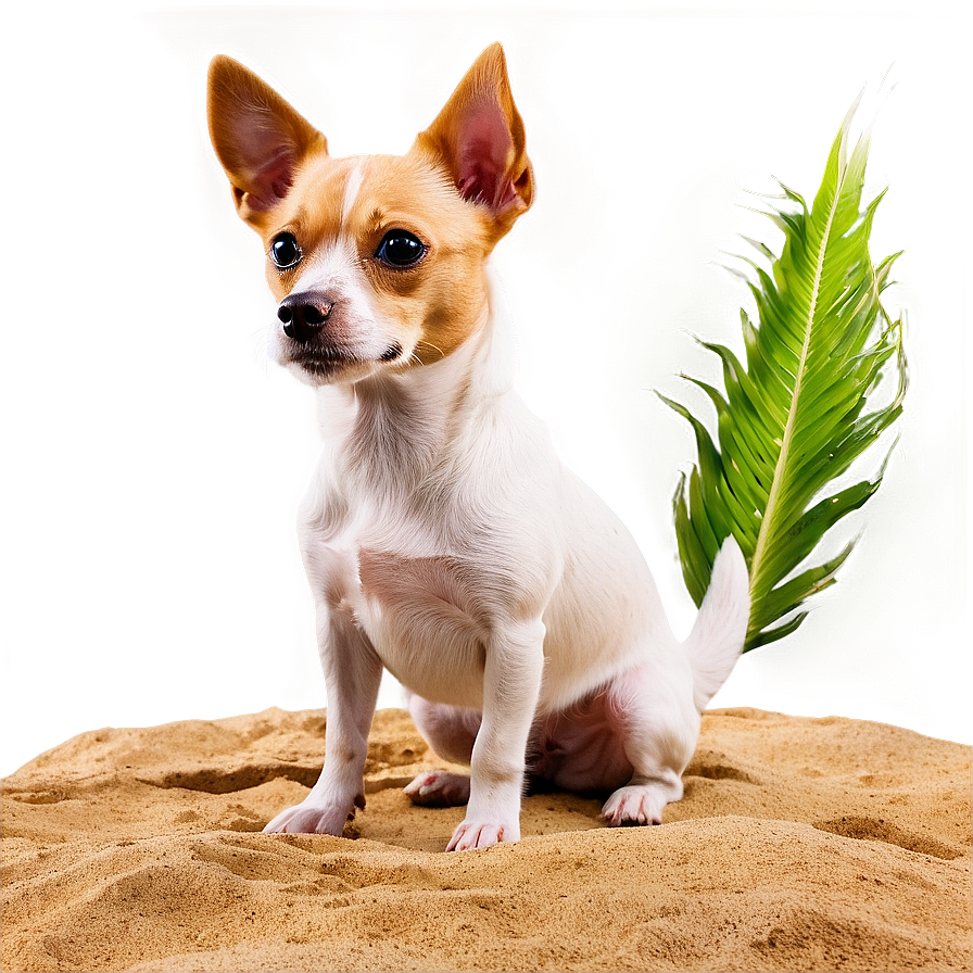 Small Dog Beach Day Png 63 PNG image