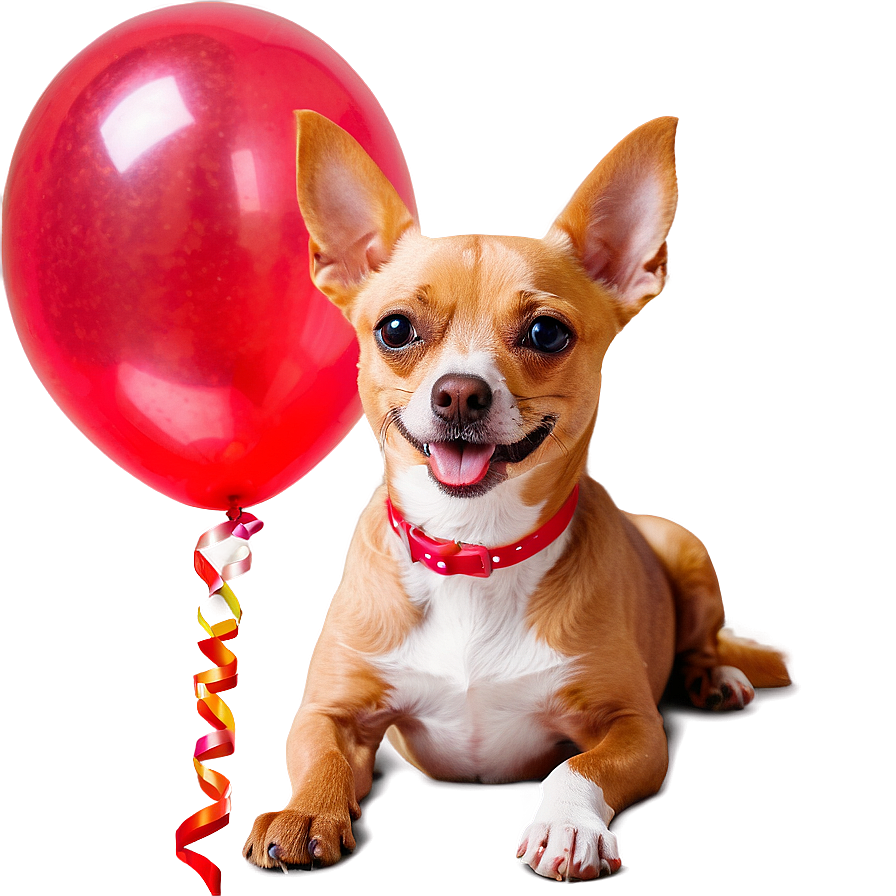 Small Dog Birthday Party Png 48 PNG image