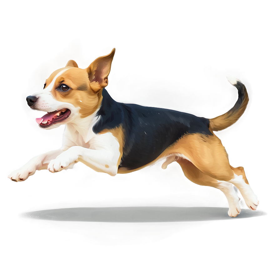 Small Dog Running Png 80 PNG image