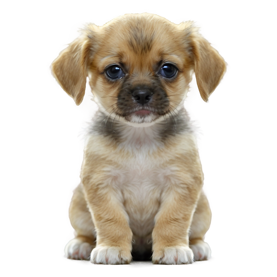 Small Dog With Kitten Png 06252024 PNG image