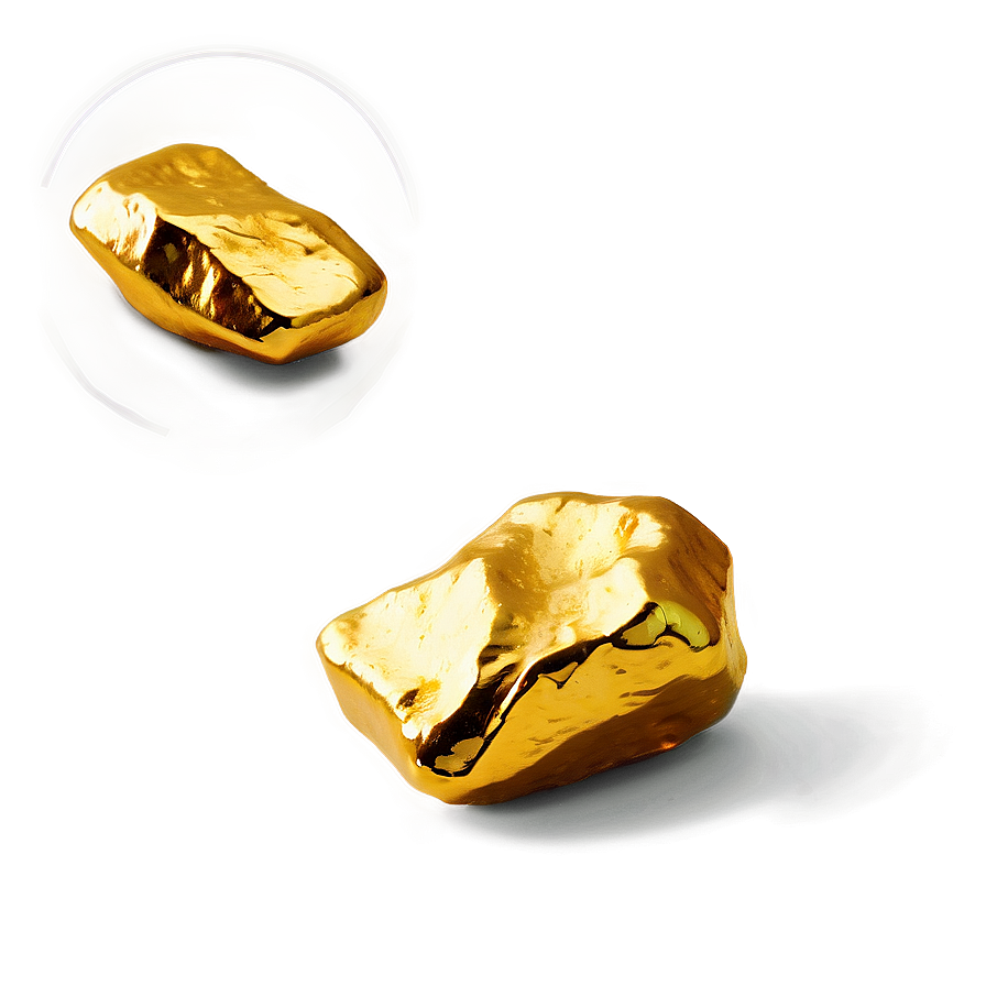 Small Gold Nugget Png 06132024 PNG image