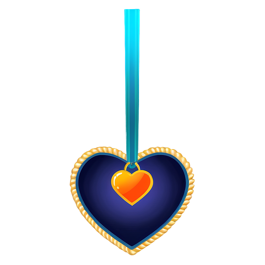 Small Heart Decoration Png Ukl78 PNG image