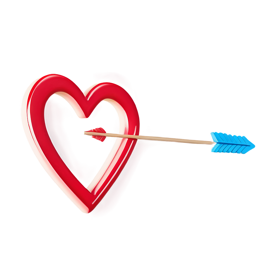 Small Heart With Arrow Png Sni PNG image