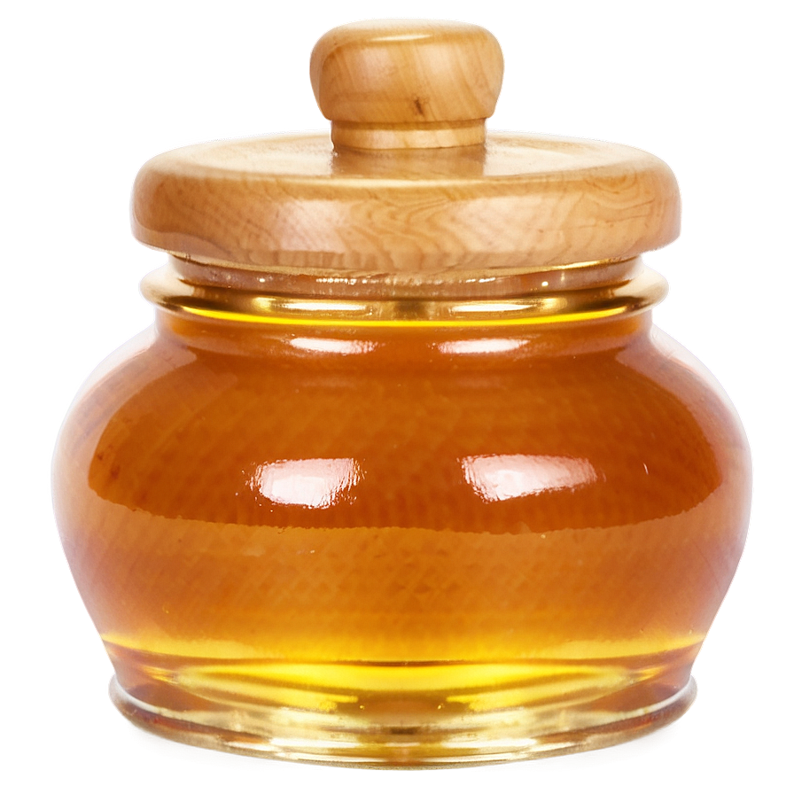 Small Honey Jar Png 06212024 PNG image