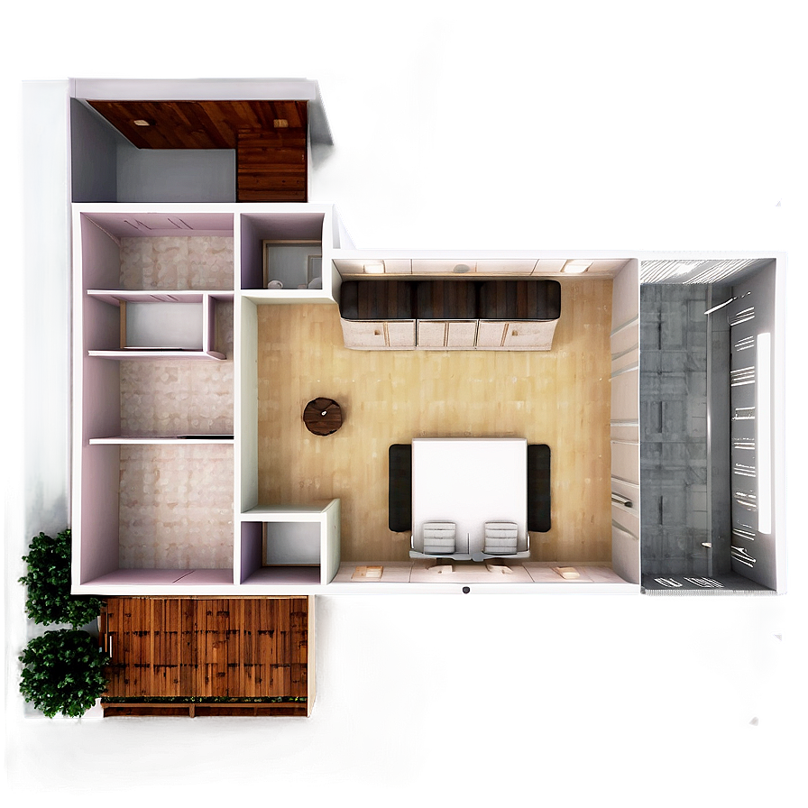 Small House Floor Plan Png 06262024 PNG image